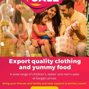 Export quality clothing and yummy food